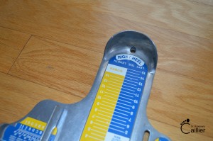 How to measure your feet