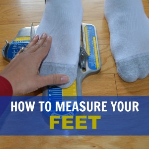 how to measure your feet