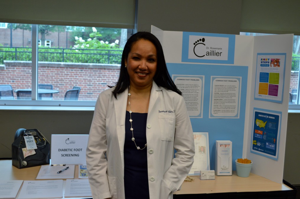 Diabetic Foot Screening Care at Senior Appreciation Day 2015 -- Podiatry Care in Tuscaloosa, AL: Dr. Rosemarie Caillier